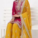 Georgette Gota Work Sharara ZM5604