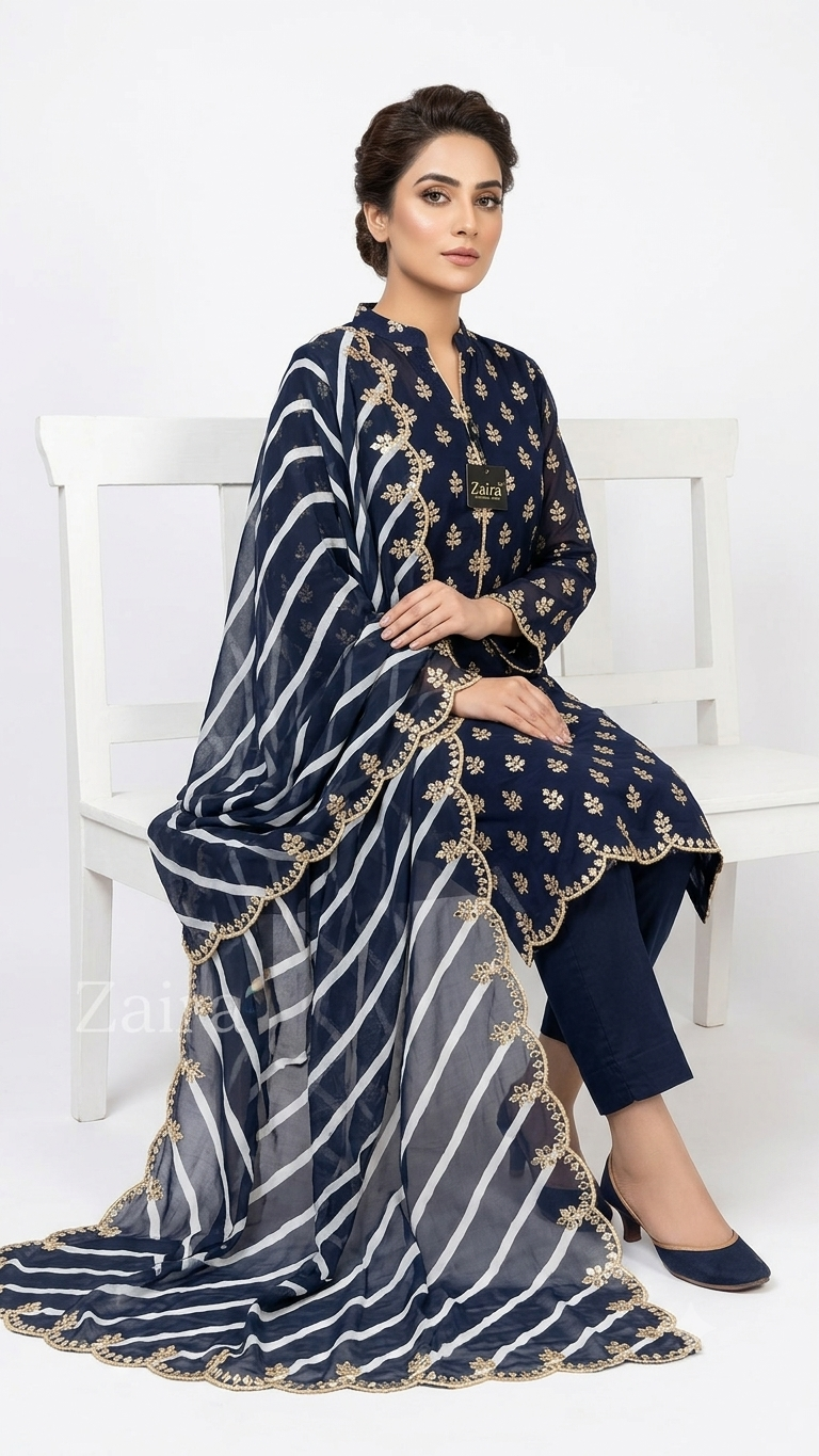 Pakistani Style Georgette Suit ZM4205