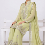 Georgette Gota Work Sharara ZM6441