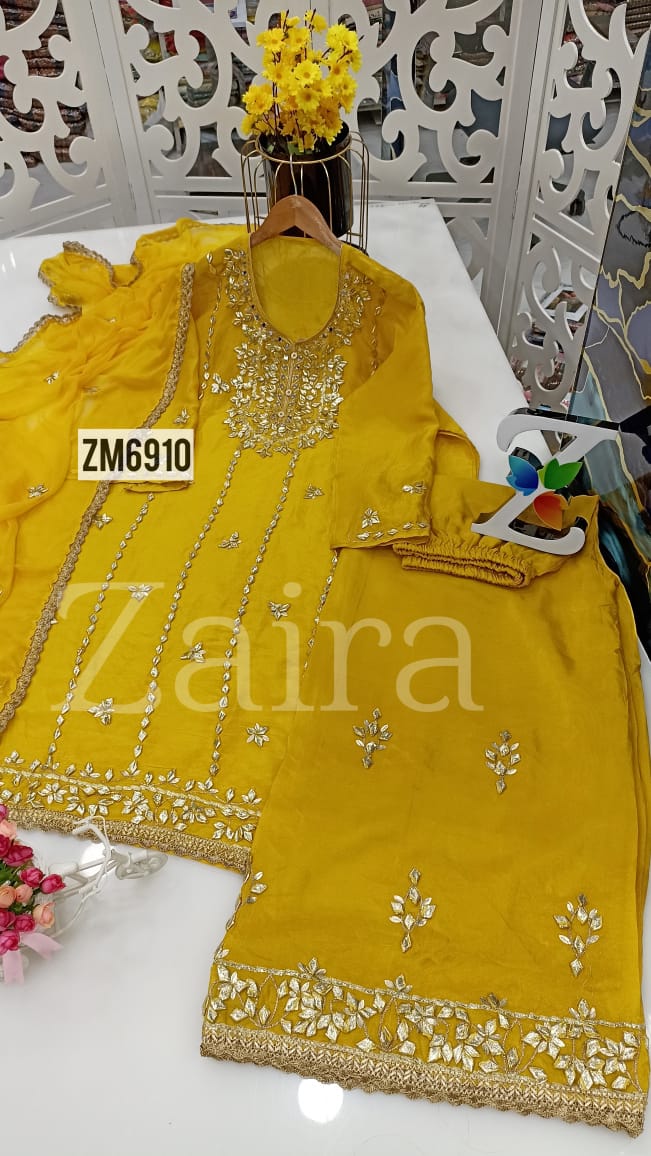 Zaira Simar Sharara Bridal Collection ZM6910