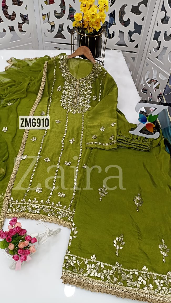 Zaira Simar Sharara Bridal Collection ZM6910