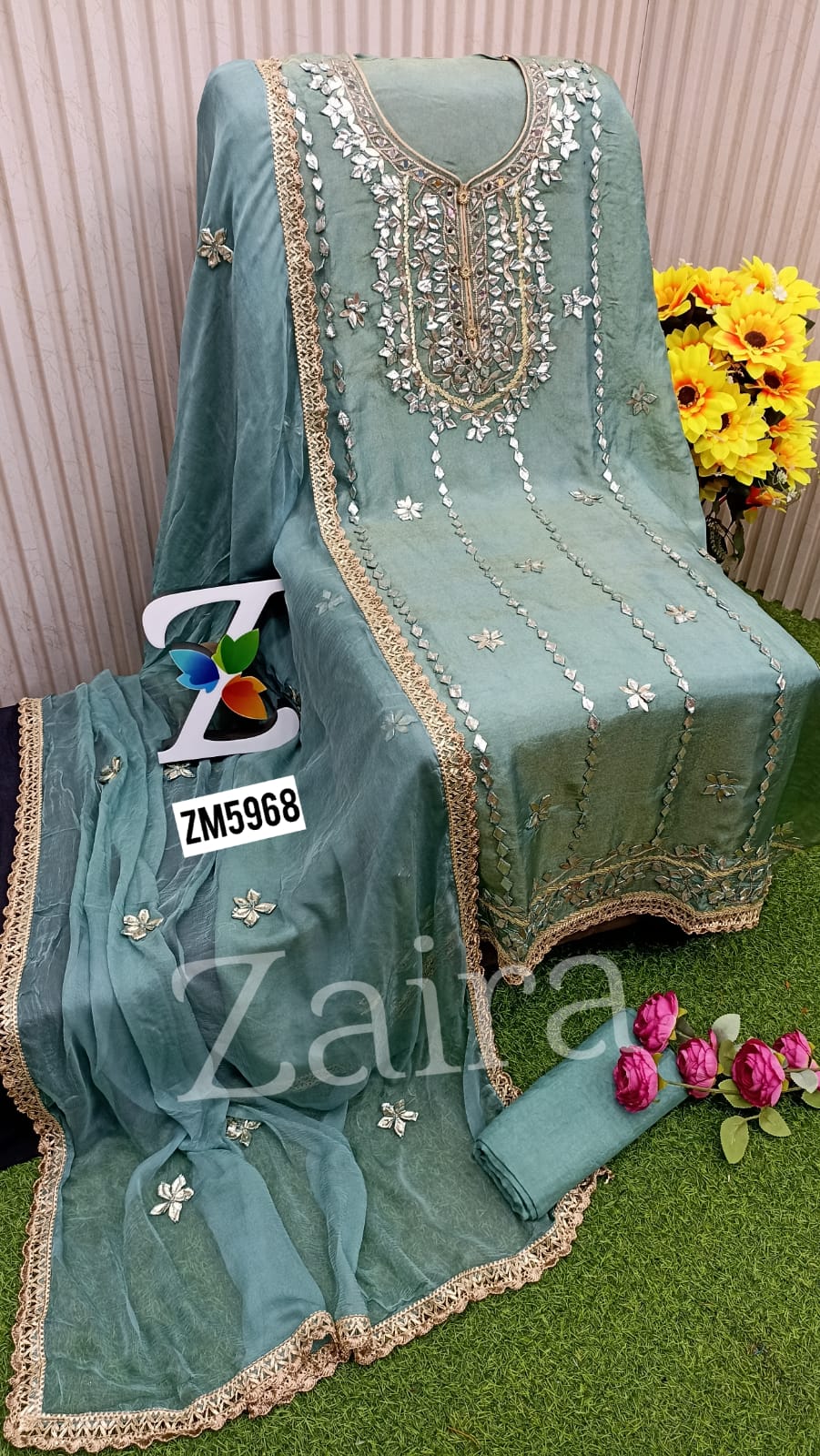 Zaira Simar Designer Suit ZM5968