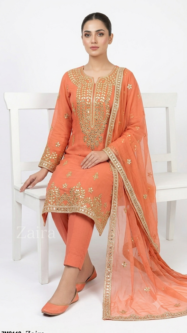 ZAIRA DESIGENR GOTA WORK SUIT ZM2110