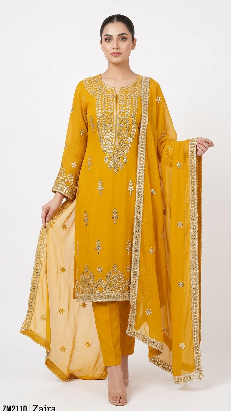 ZAIRA DESIGENR GOTA WORK SUIT ZM2110