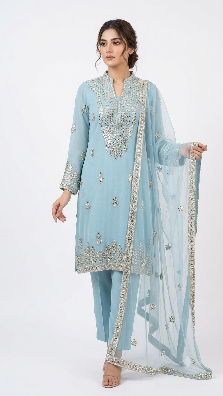 ZAIRA DESIGENR GOTA WORK SUIT ZM2110