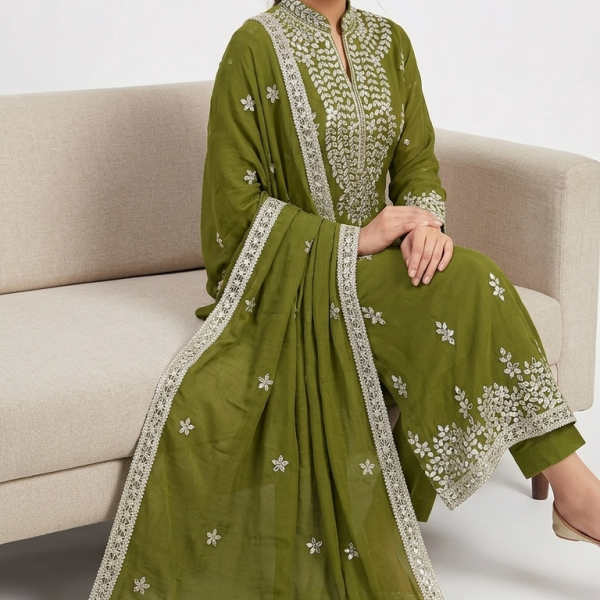 ZAIRA DESIGENR GOTA WORK SUIT ZM2110