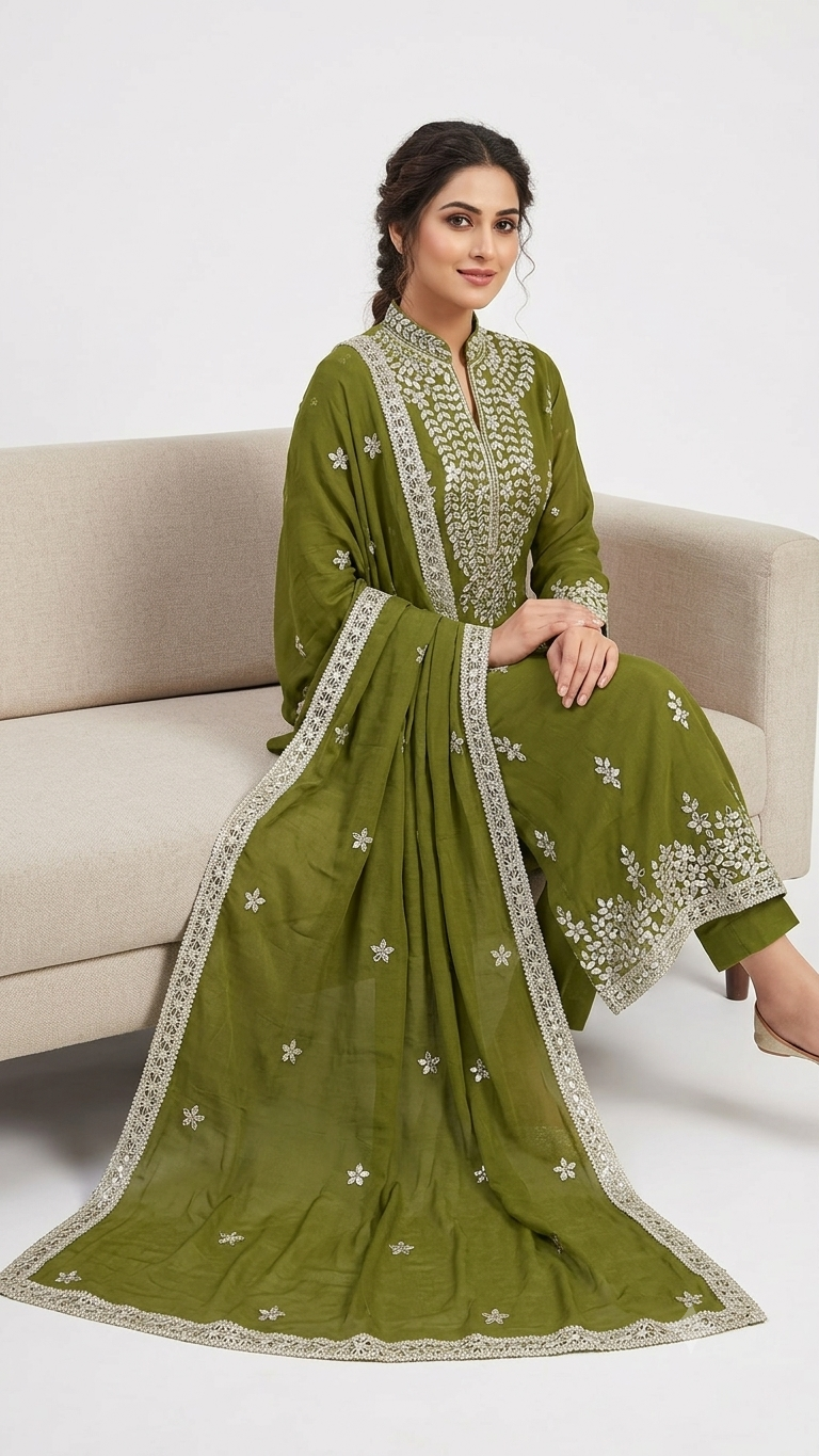 ZAIRA DESIGENR GOTA WORK SUIT ZM2110