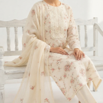 Cotton Designer Embroidery Lace Suit CCT7118