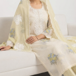 Pure Mul Chanderi Designer Suit CCT7200