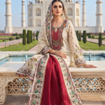 Glass Organza Digital Print Pakistani Style Suit CCT7229