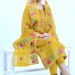 Organza Desiger Suit CCT7400